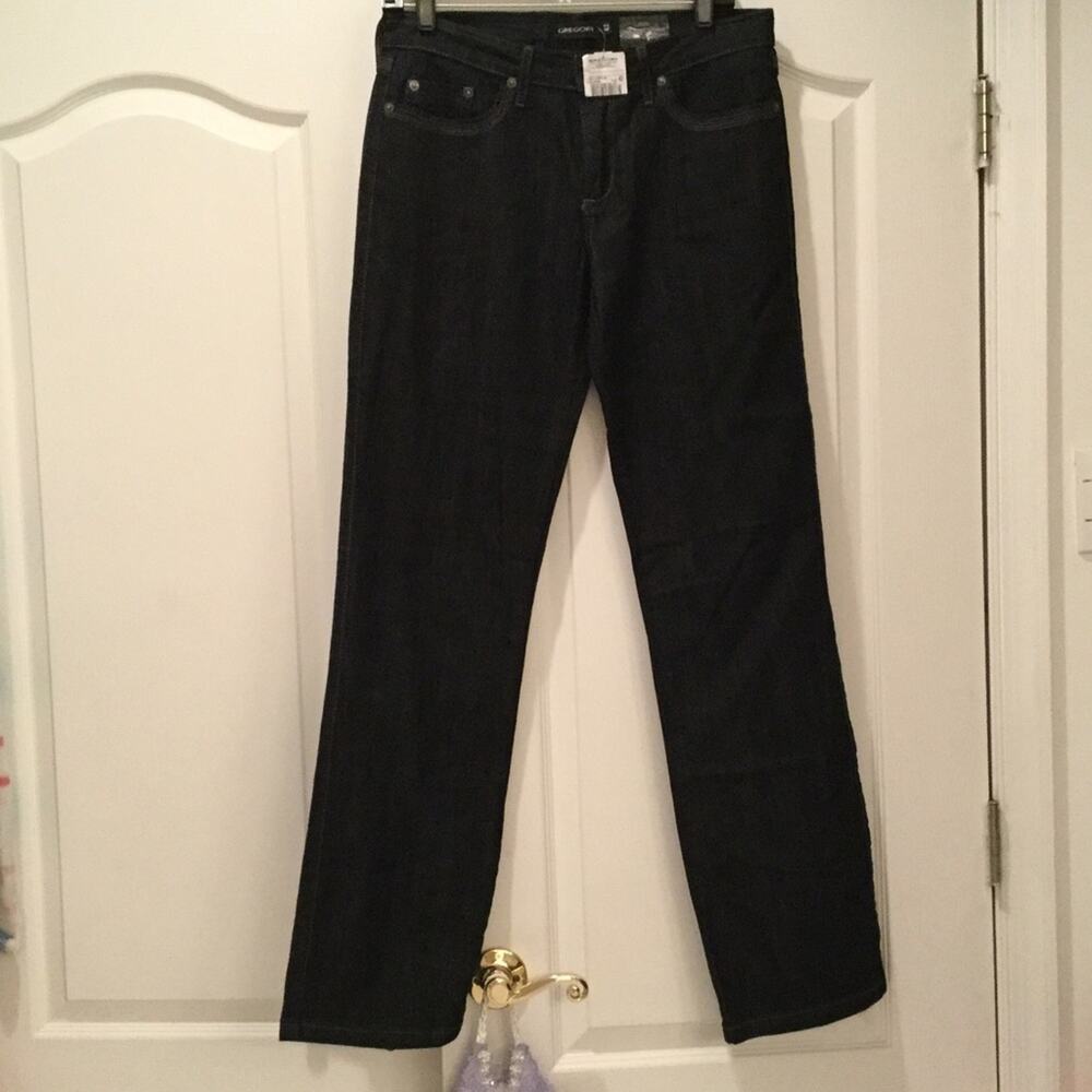 Gregory Brazilian 42 stretch blue jeans denim nwot perfect